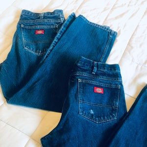 Two Pairs of Men’s Dickies Work Jeans (2 for 1)